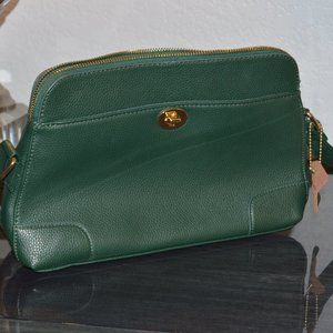 Green Leather Purse